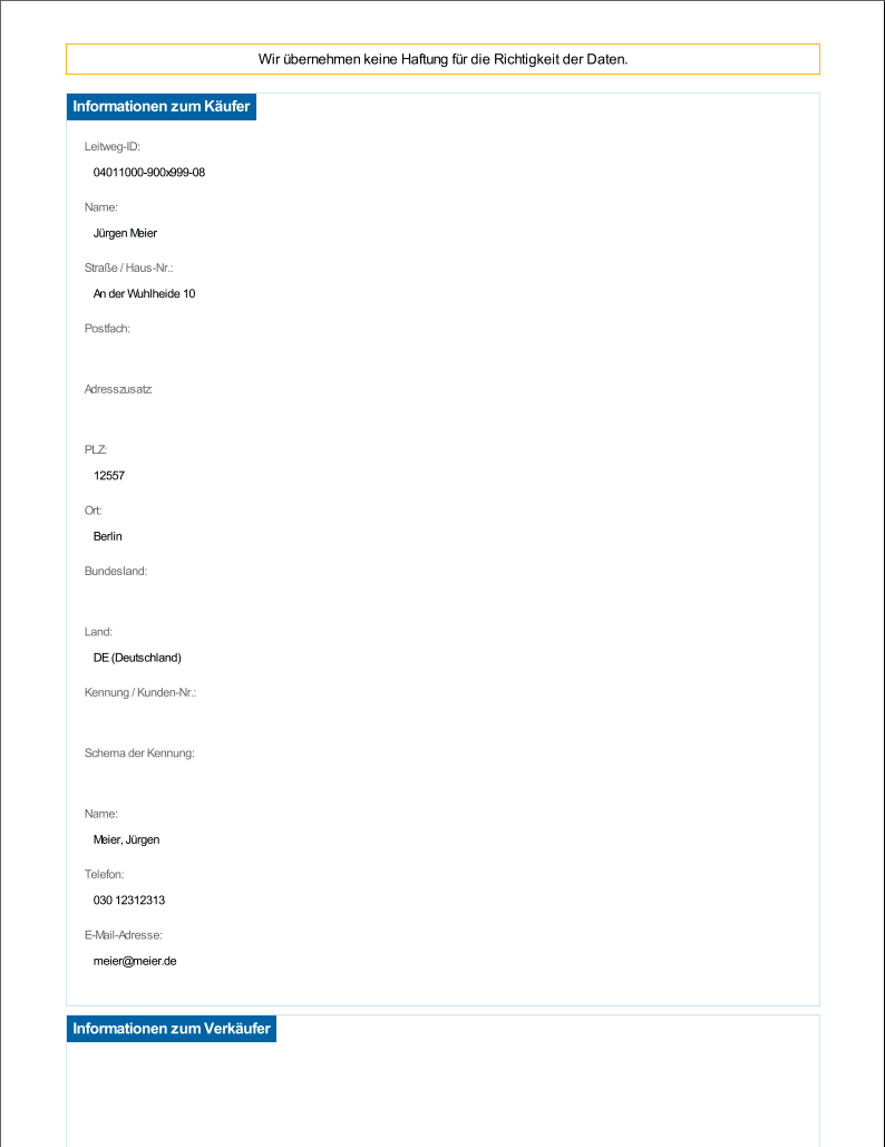 E-Rechnung Rechnung ZV-Übersicht2 E-Rechnung Rechnung ZV-Übersicht2
