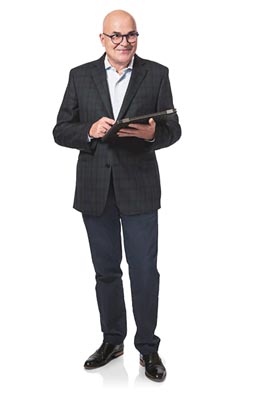 Rechtsanwalt Hans Theisen nutz die Kanzleisoftware mobil