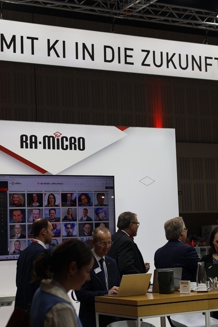 RA-MICRO Stand auf dem deutschen Anwaltstag 2025 in Berlin